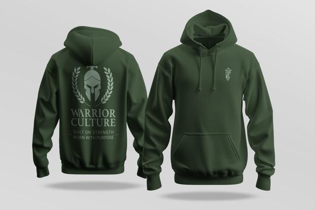 Atlas Spartan Hoodie with Spartan helmet graphic