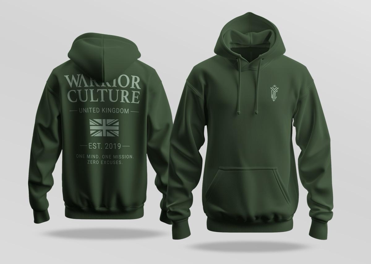 Atlas Founders Hoodie with United Kingdom-inspired back print (view 2)