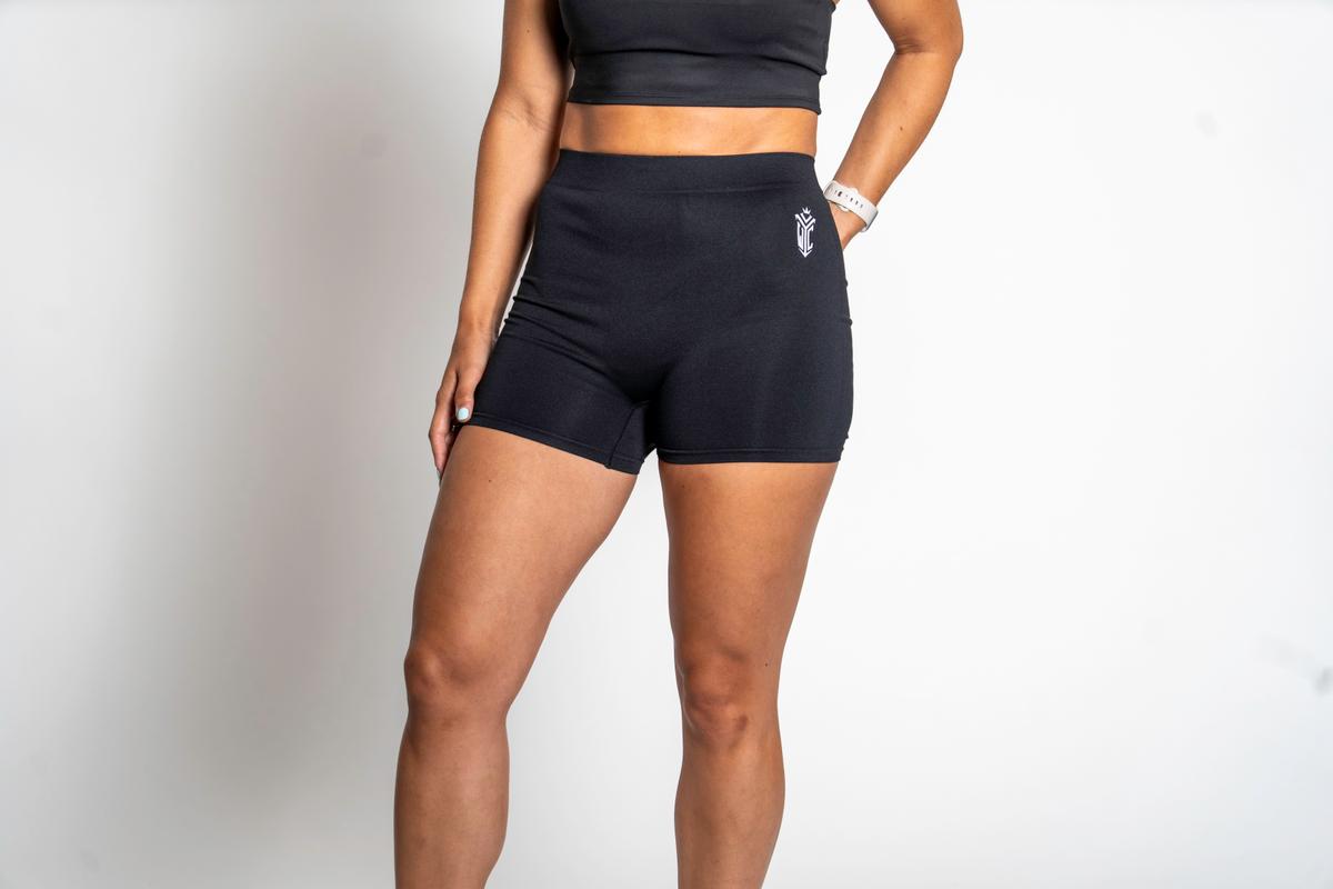 Athena Performance Seamless Shorts - High-waisted design for comfort (view 4)