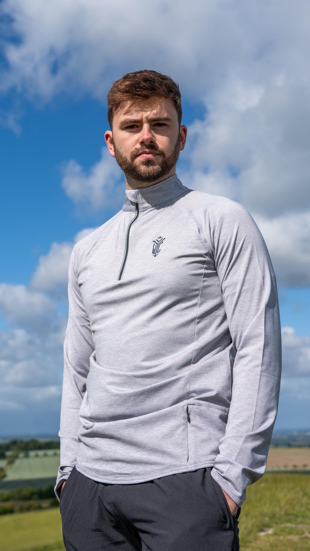Ares Performance 1/2 Zip - Lightweight mid-layer for training