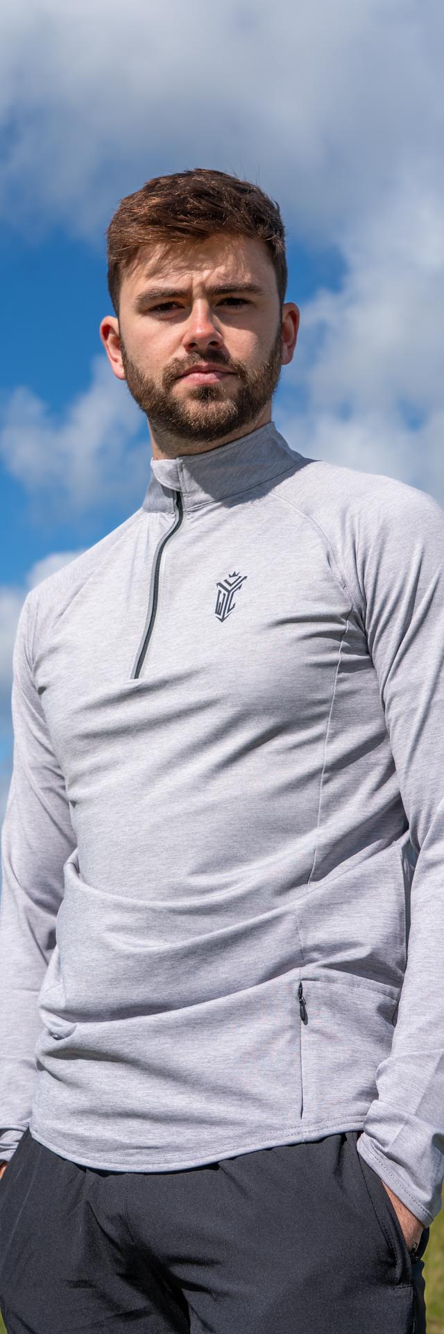 Ares Performance 1/2 Zip - Lightweight mid-layer for training