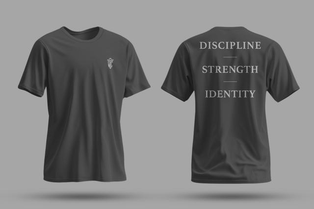 Discipline T-Shirt - premium heavyweight organic cotton