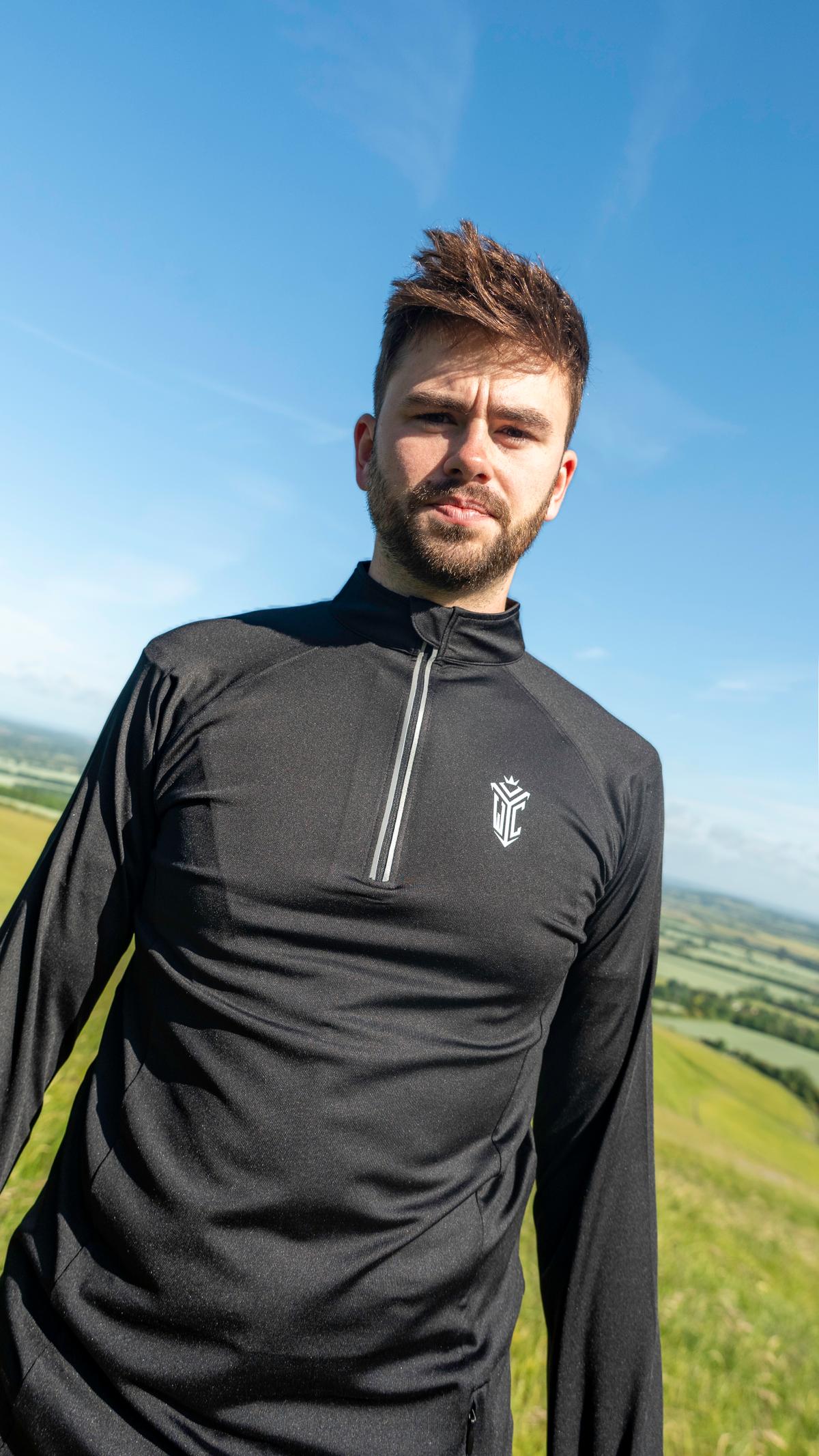 Ares Performance 1/2 Zip - Lightweight mid-layer for training (view 2)