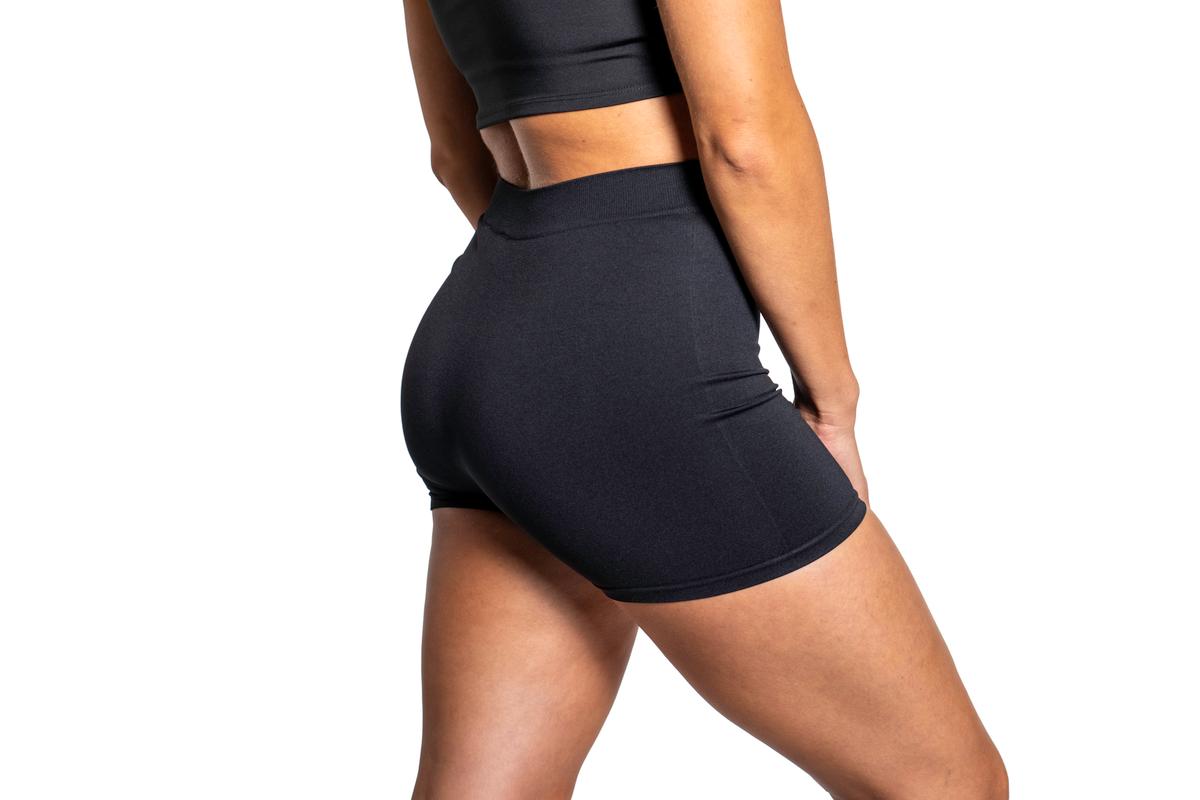 Athena Performance Seamless Shorts - High-waisted design for comfort (view 3)