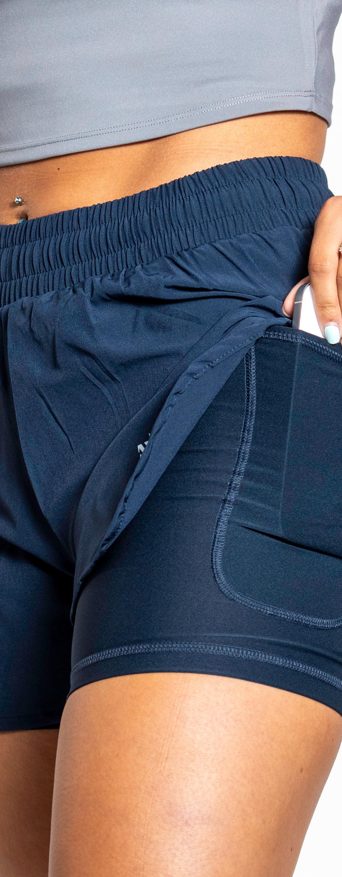 Athena Performance Double Layer Shorts - Lightweight and breathable design (view 5)