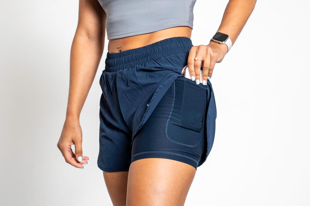 Athena Performance Double Layer Shorts - Lightweight and breathable design (view 5)