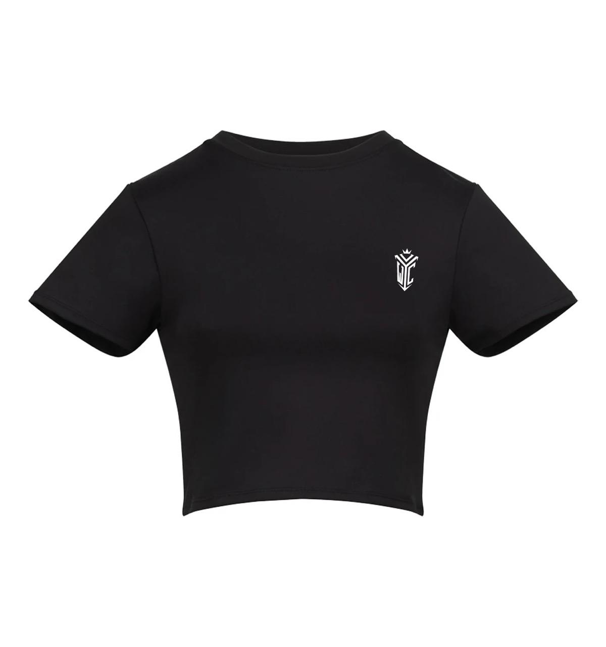 Athena Performance Cropped T-Shirt in lightweight fabric (view 8)