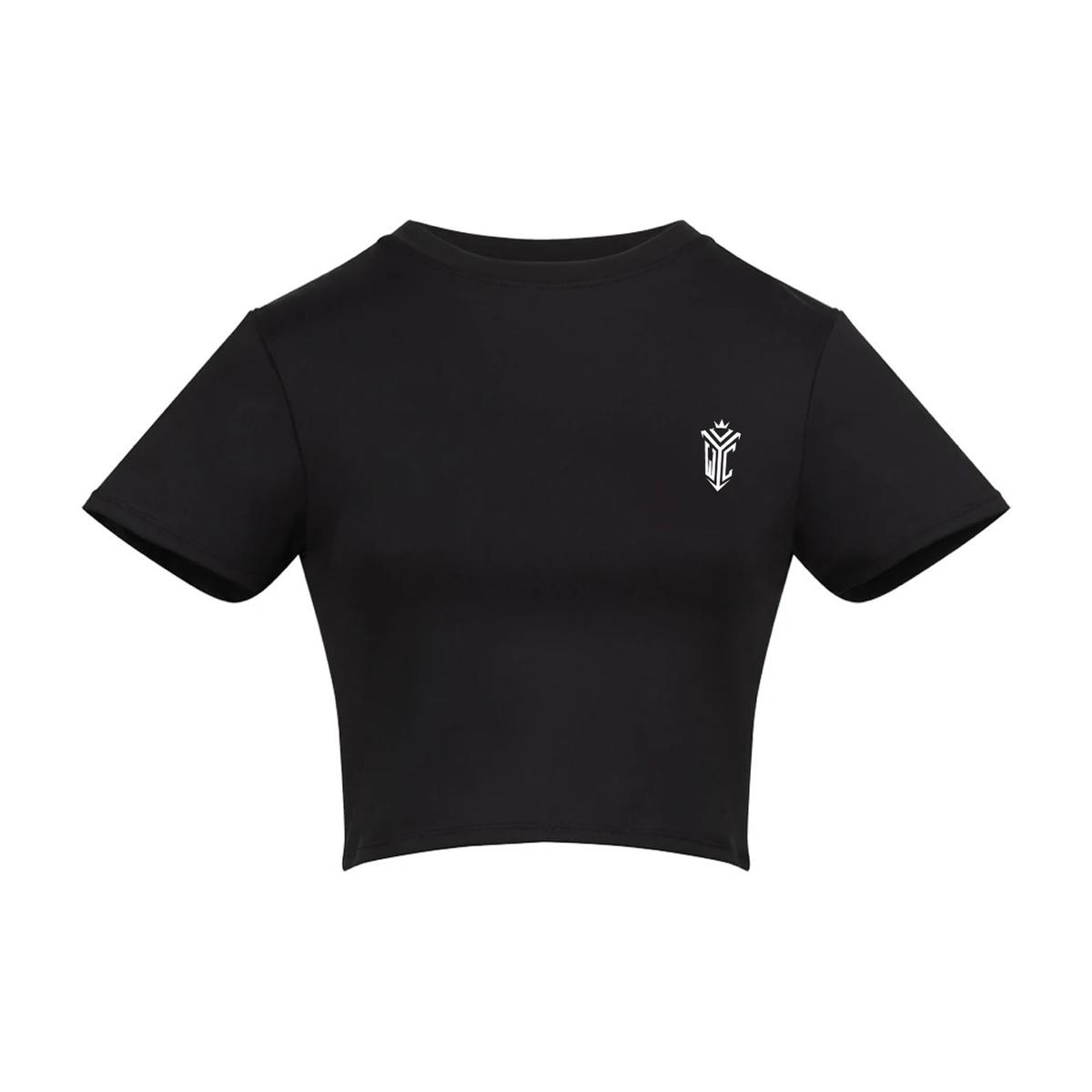 Athena Performance Cropped T-Shirt in lightweight fabric (view 8)