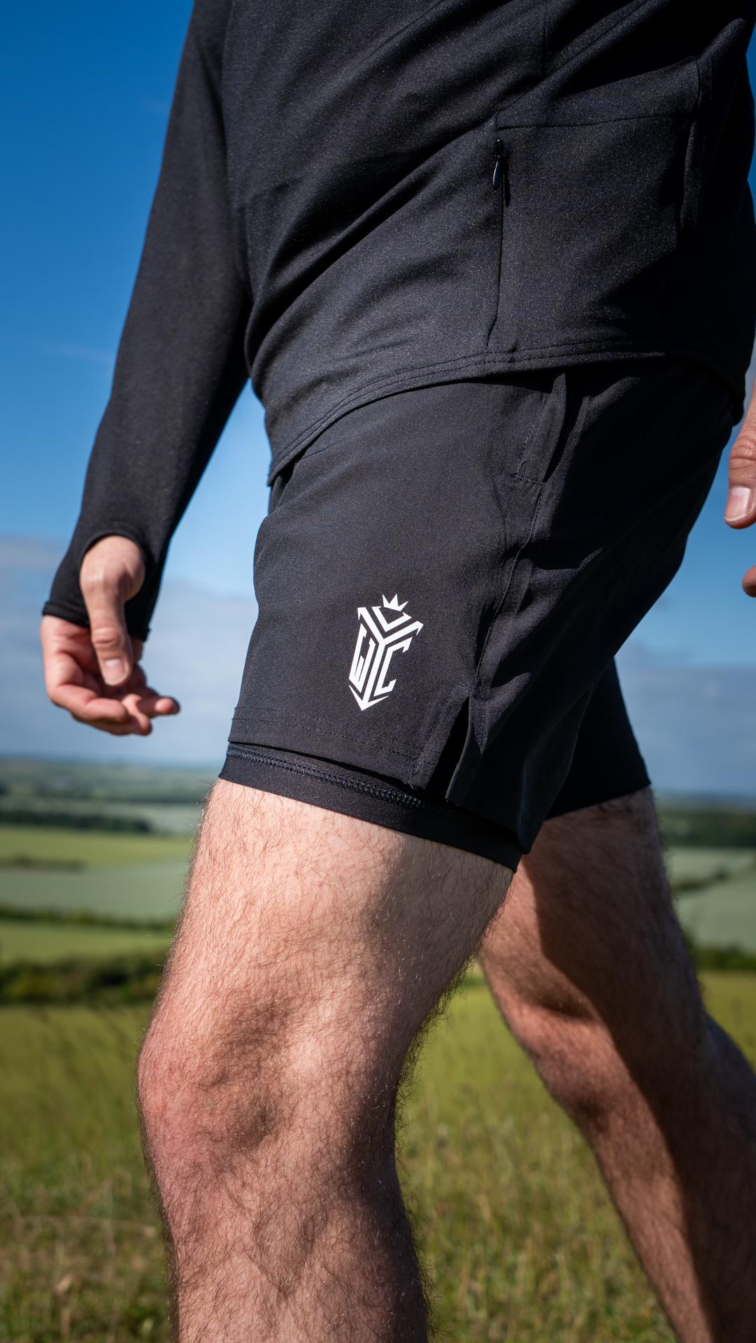 Ares Performance Double Layer Sports Shorts - Lightweight and Comfortable