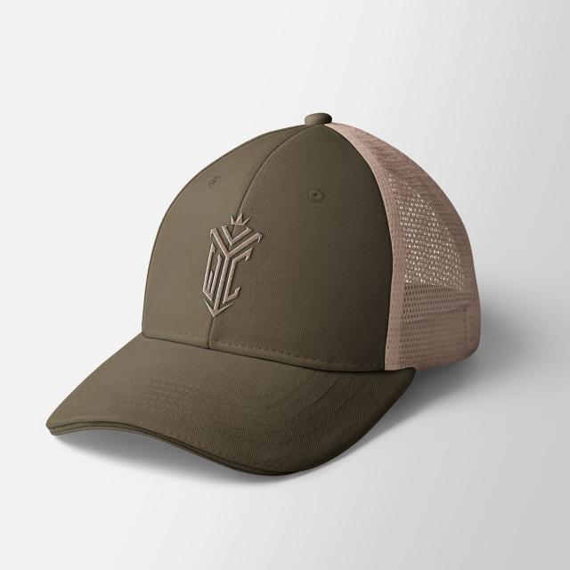 Frontier Logo Cap - classic retro design with breathable mesh