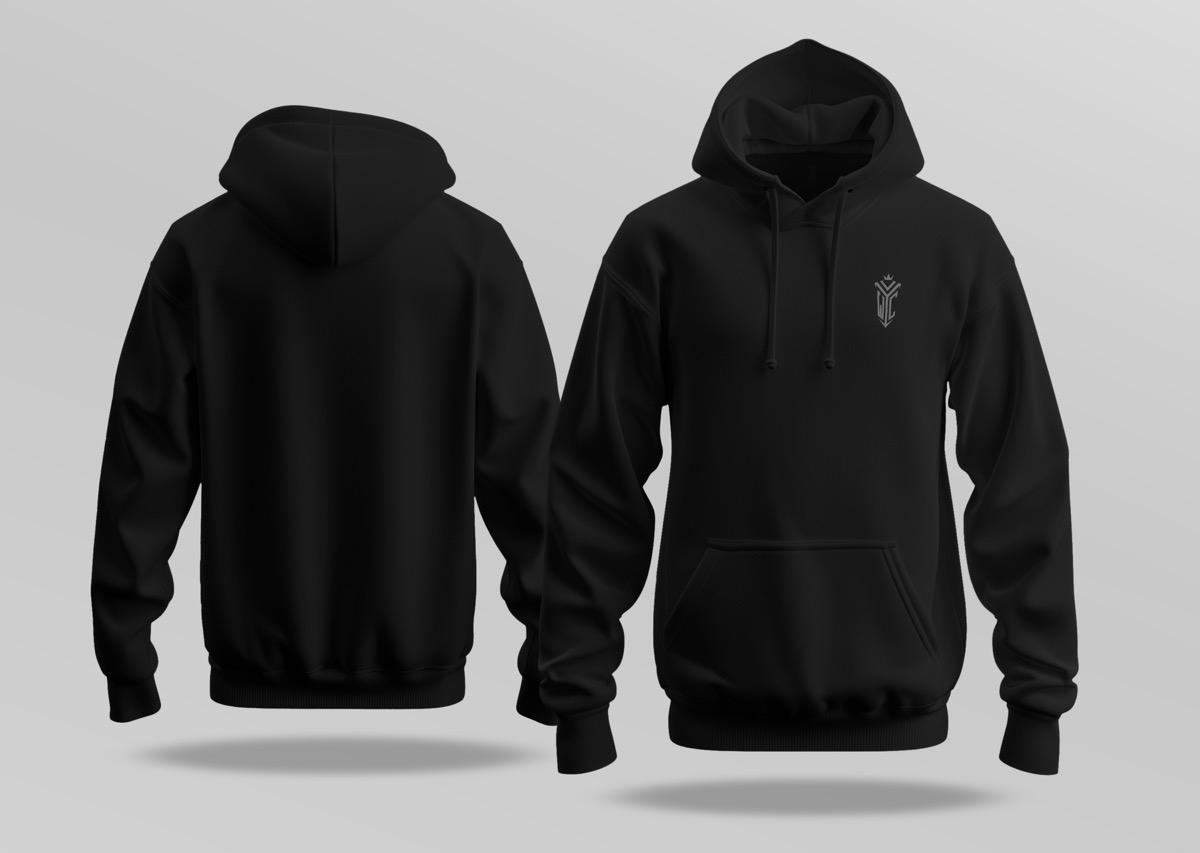 Atlas Core Hoodie with minimalist design and soft fleece interior (view 3)