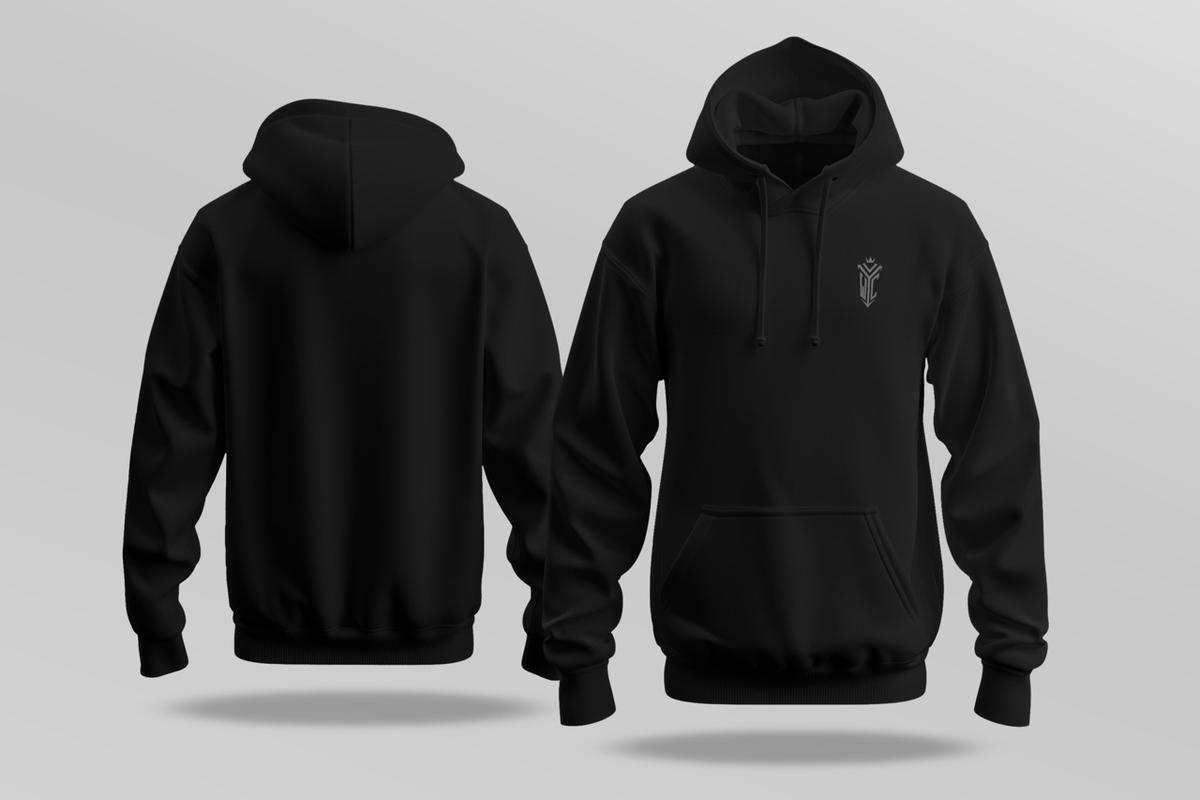 Atlas Core Hoodie with minimalist design and soft fleece interior (view 3)