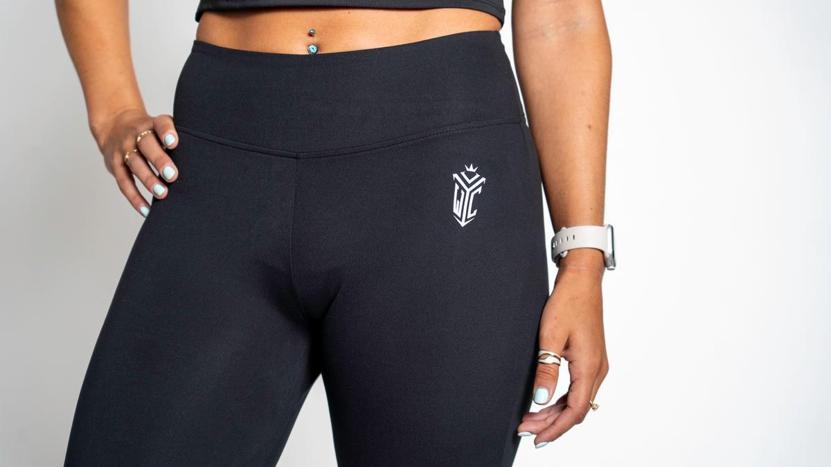Athena Sculpt Flared Leggings - premium high-waisted design (view 2)