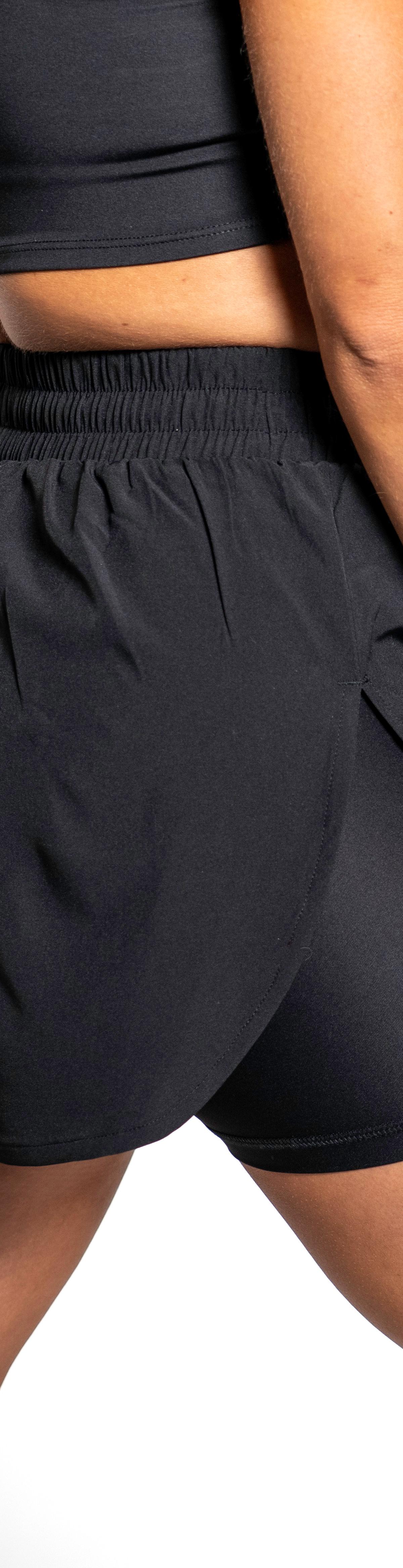 Athena Performance Double Layer Shorts - Lightweight and breathable design (view 3)