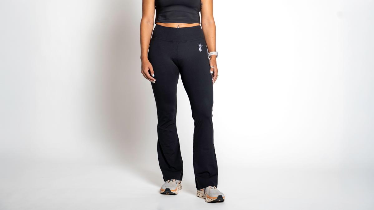 Athena Sculpt Flared Leggings - premium high-waisted design