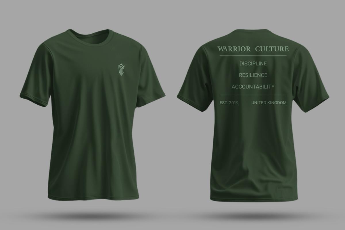 Origin T-Shirt - Premium heavyweight organic cotton, Warrior Culture (view 4)
