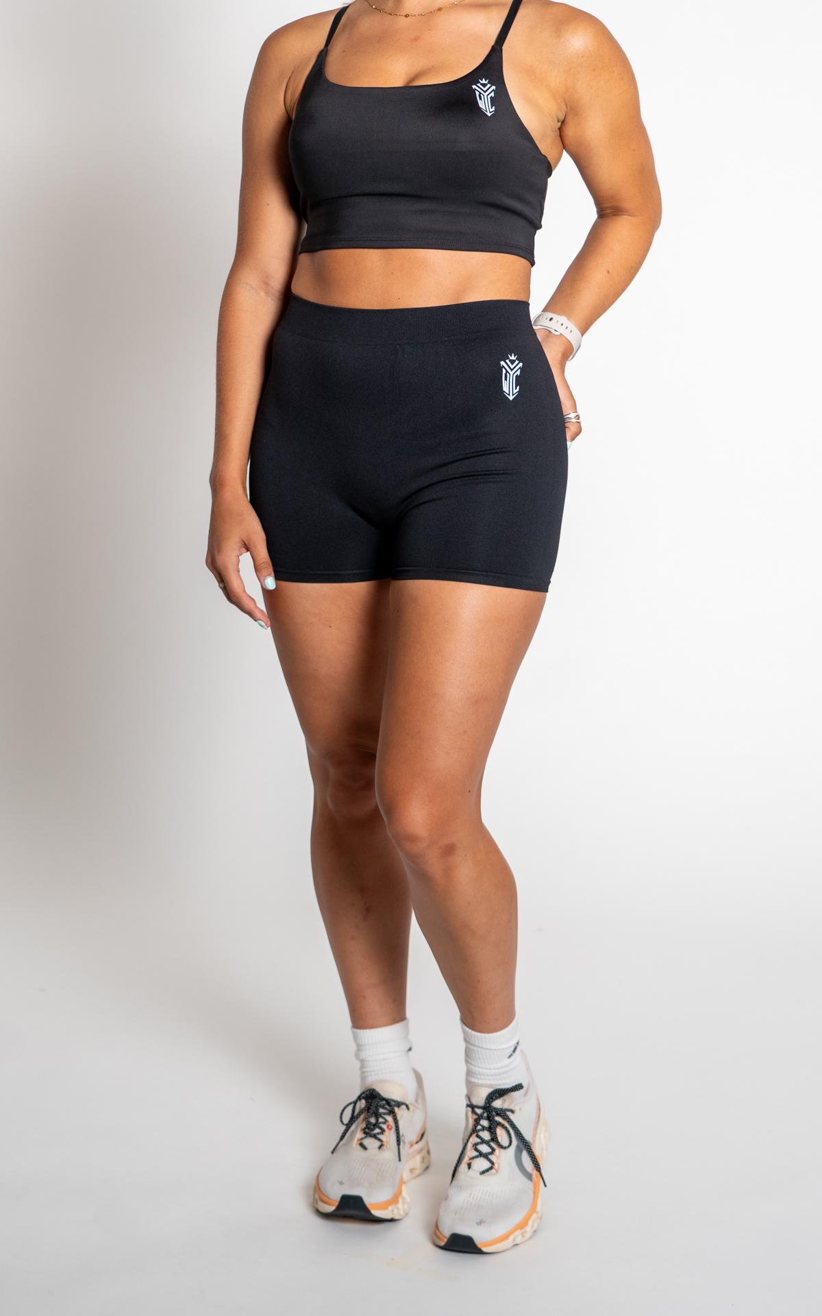 Athena Performance Seamless Shorts - High-waisted design for comfort (view 6)