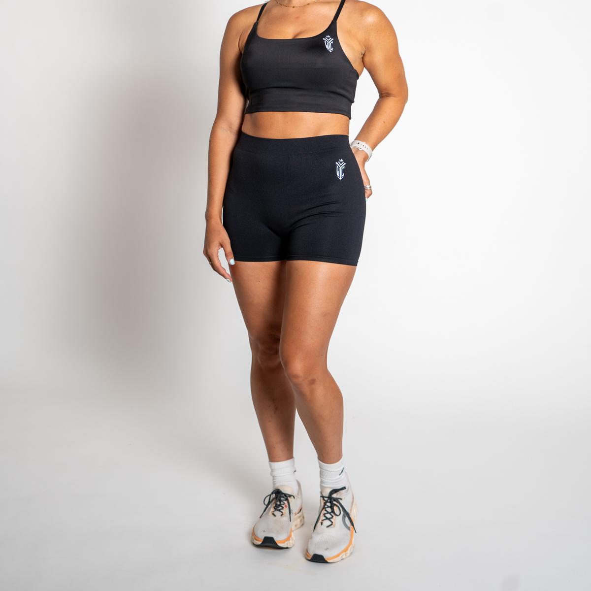 Athena Performance Seamless Shorts - High-waisted design for comfort (view 6)