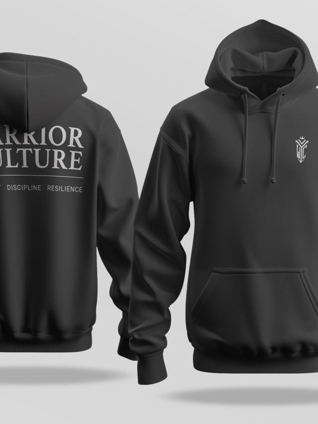 Atlas Valor Hoodie with Respect, Discipline, Resilience branding