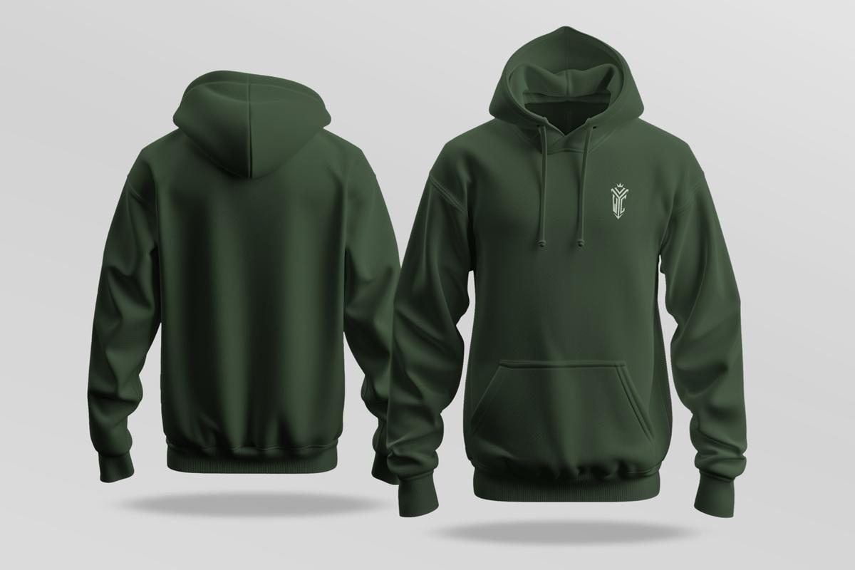 Atlas Core Hoodie with minimalist design and soft fleece interior (view 2)
