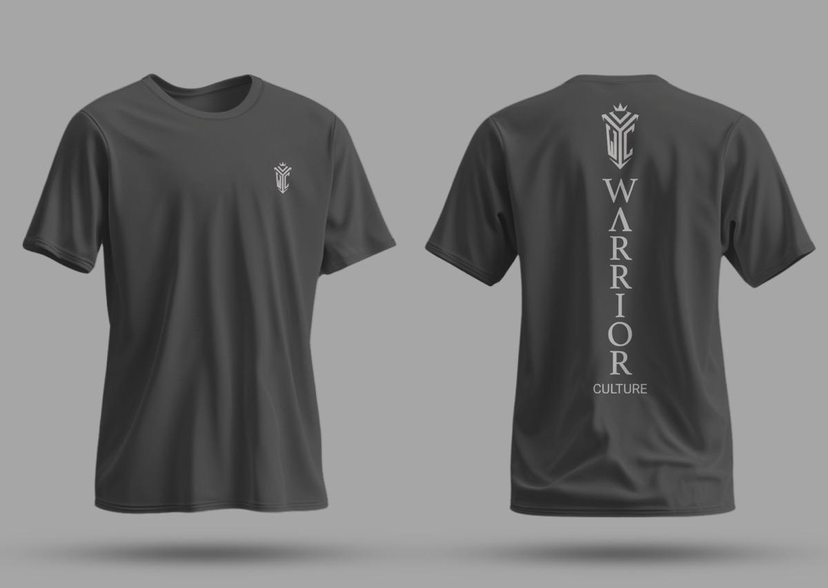 Vertical T-Shirt with modern Warrior Culture branding