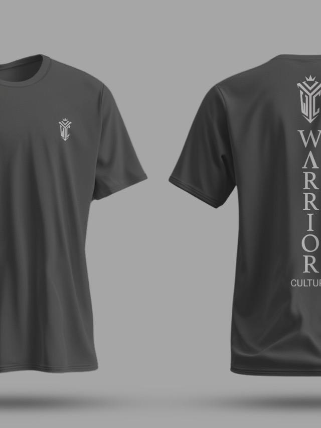 Vertical T-Shirt with modern Warrior Culture branding